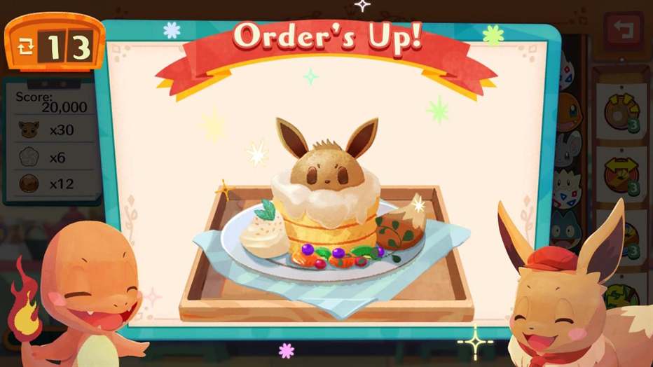 Pokémon Café ReMix gameplay on Nintendo Switch