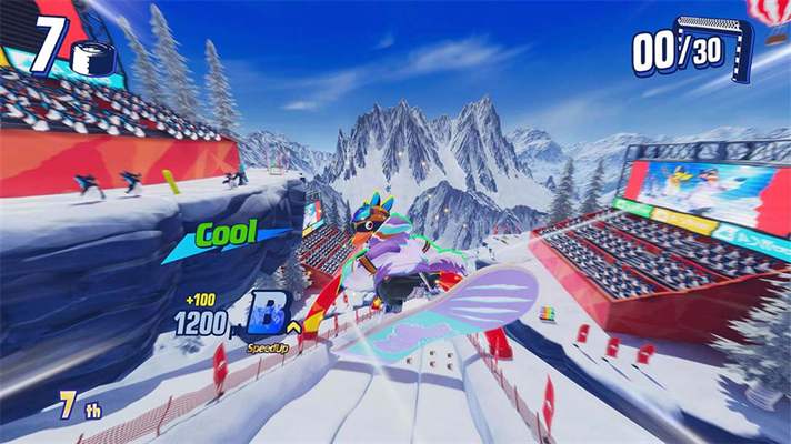 Faaast Penguin race on Nintendo Switch
