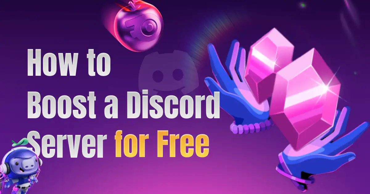 how to boost discord server for free