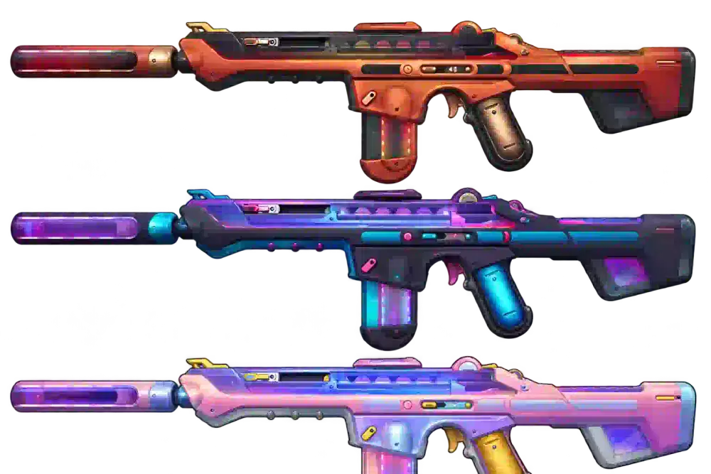 POPMONZ Phantom Orange, Purple, and Pink variants compared