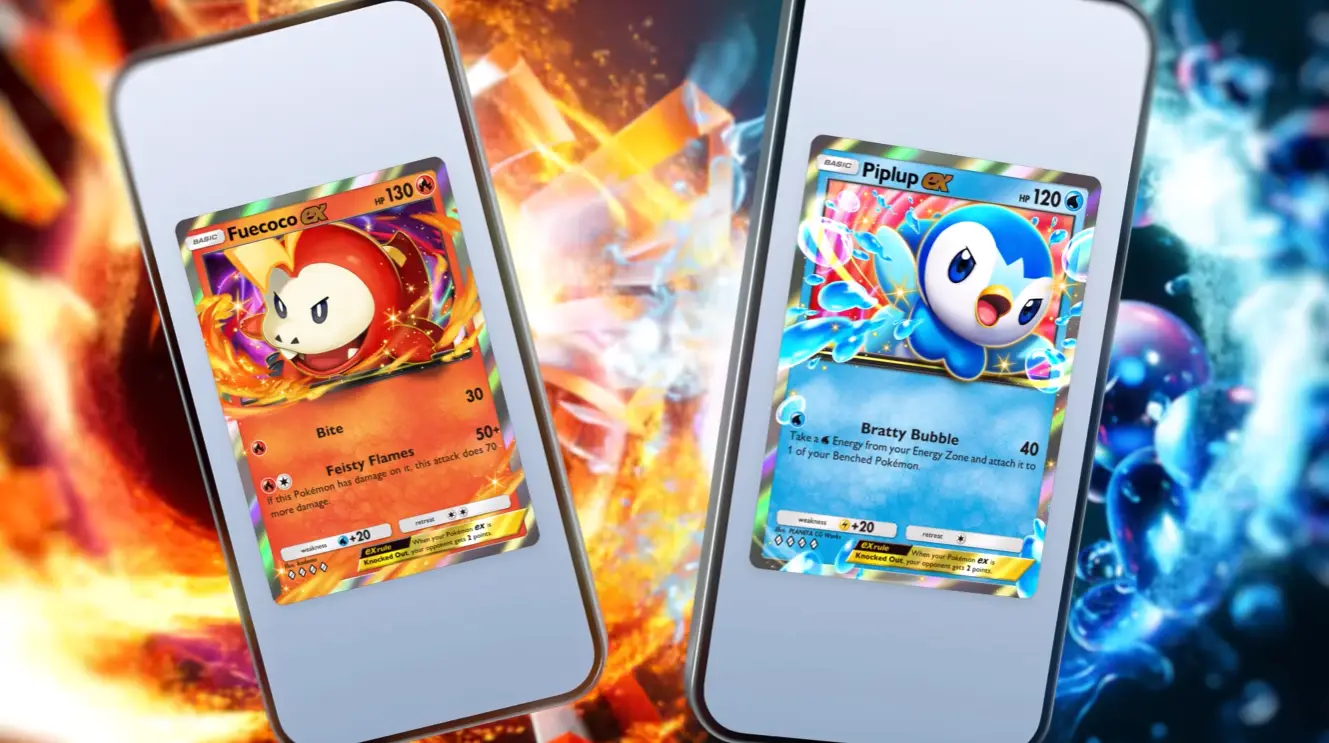 Pokemon TCG Pocket dual-type card reveal