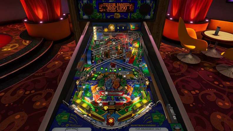 Pinball FX table on Nintendo Switch