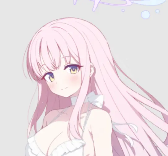 ブルーアーカイブのシロコ（水着）の立ち絵