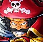 バウンティラッシュの大海賊 ゴール・D・ロジャー（黒ロジャー）