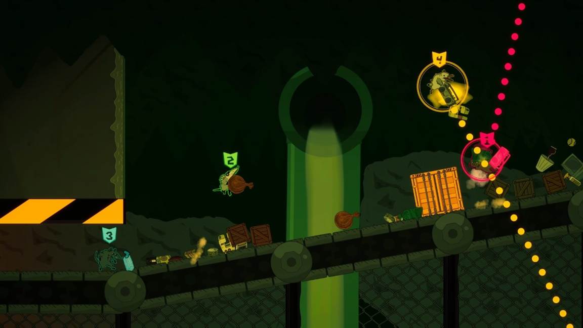 Royal Vermin arena fight on Nintendo Switch