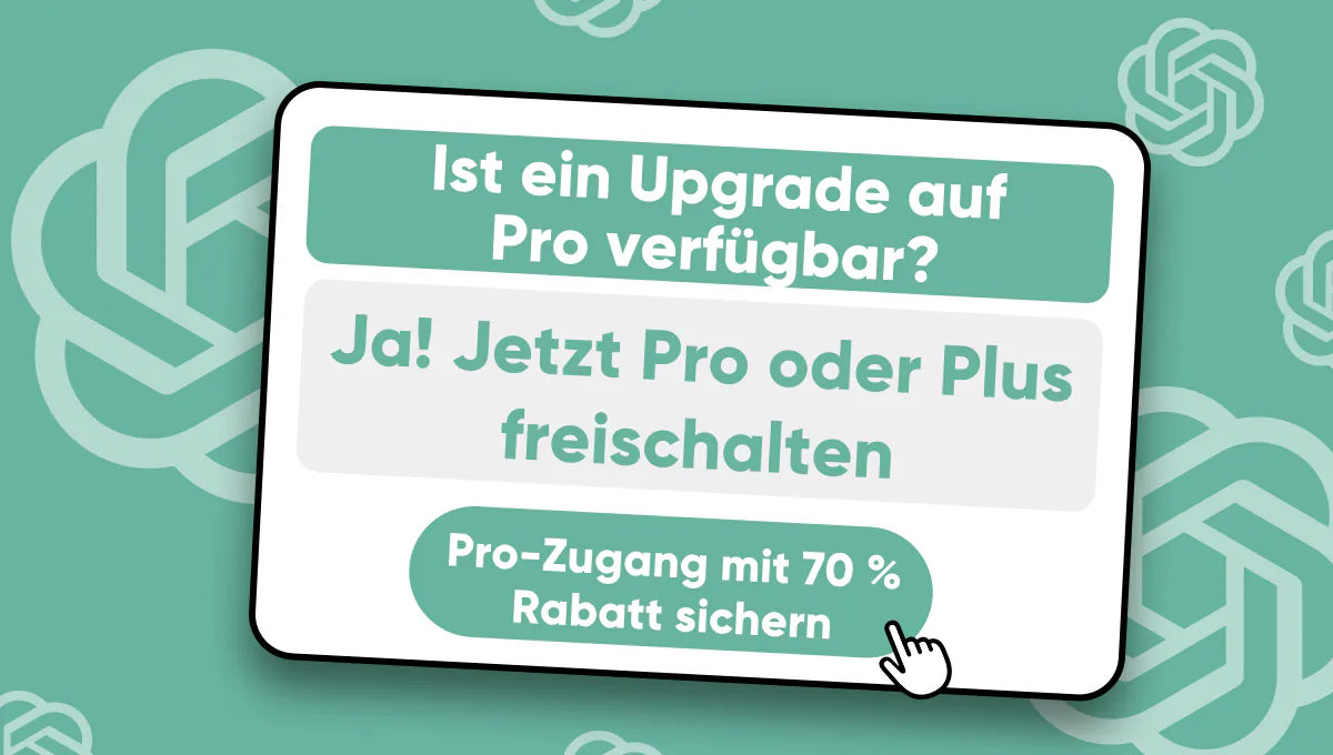 Rabatte für ChatGPT