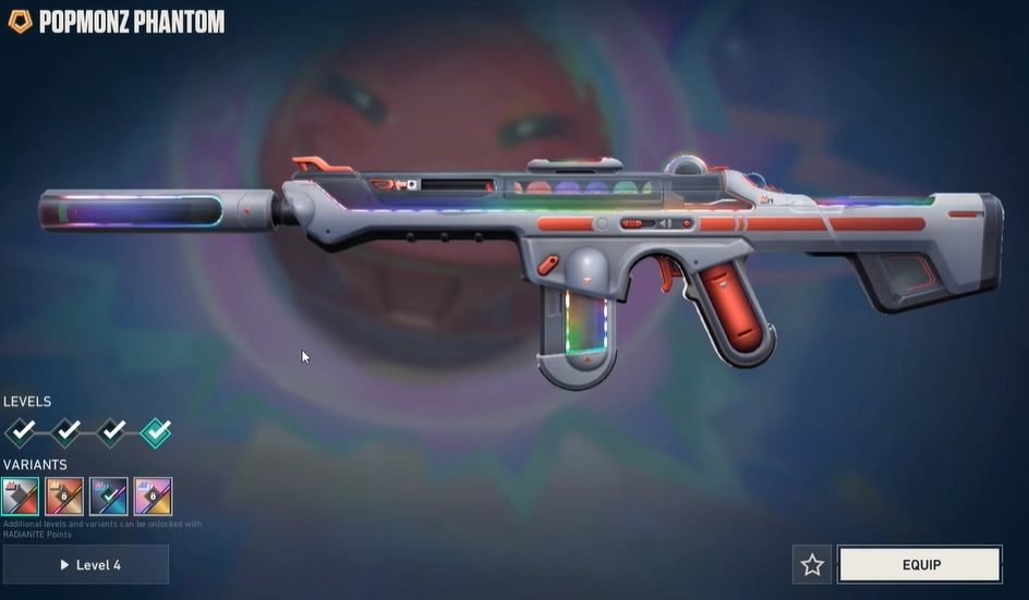 POPMONZ weapon design featuring a creature inside a capsule