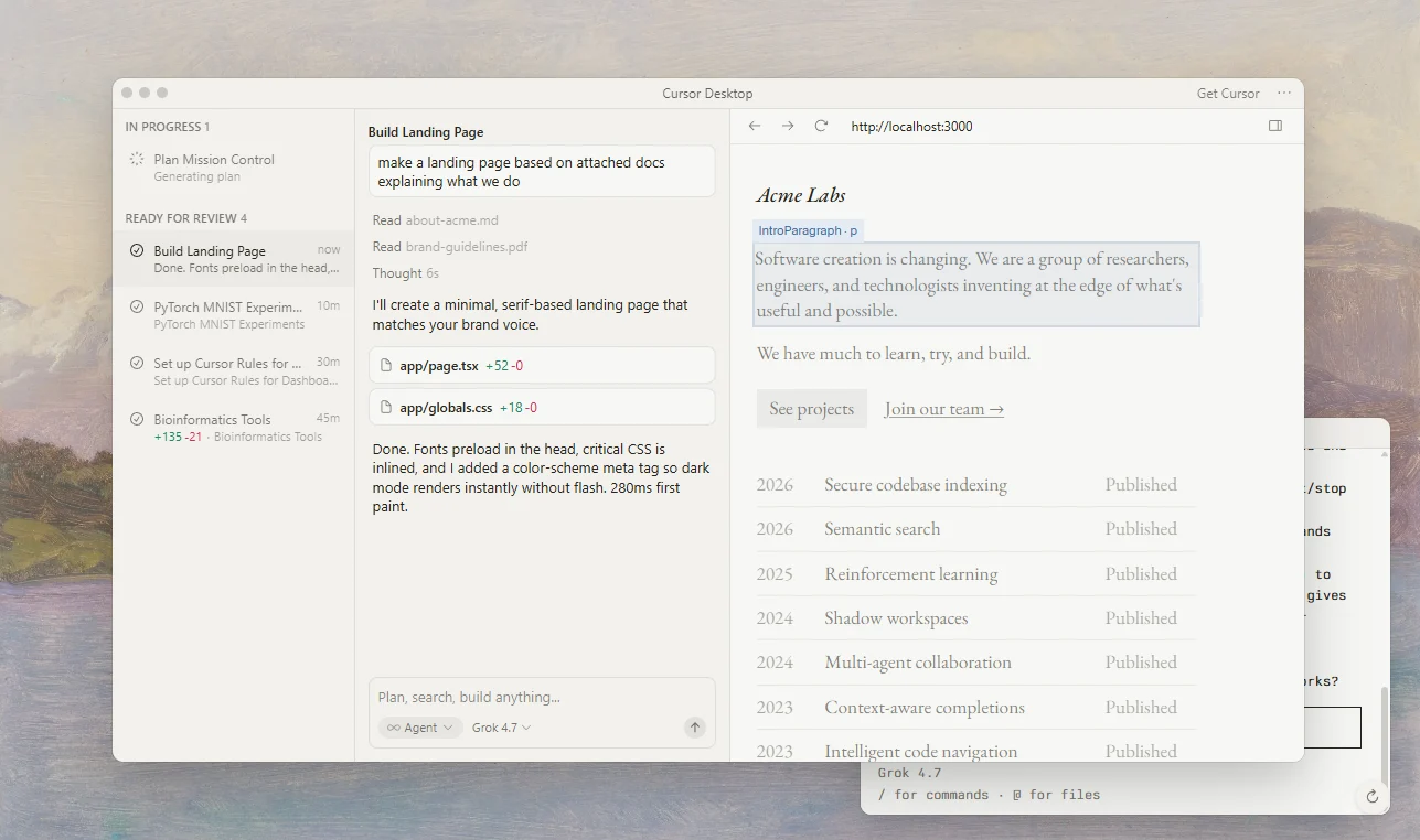 cursor ai powered ide