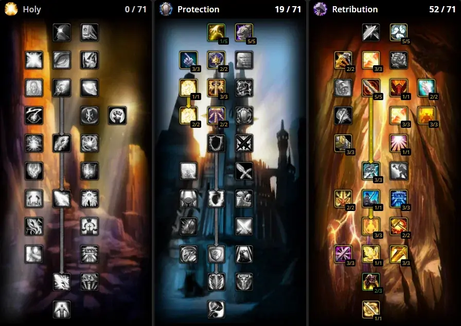 warcraft classes