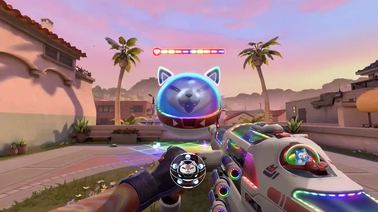 POPMONZ finisher showing the capsule and collectible mascots