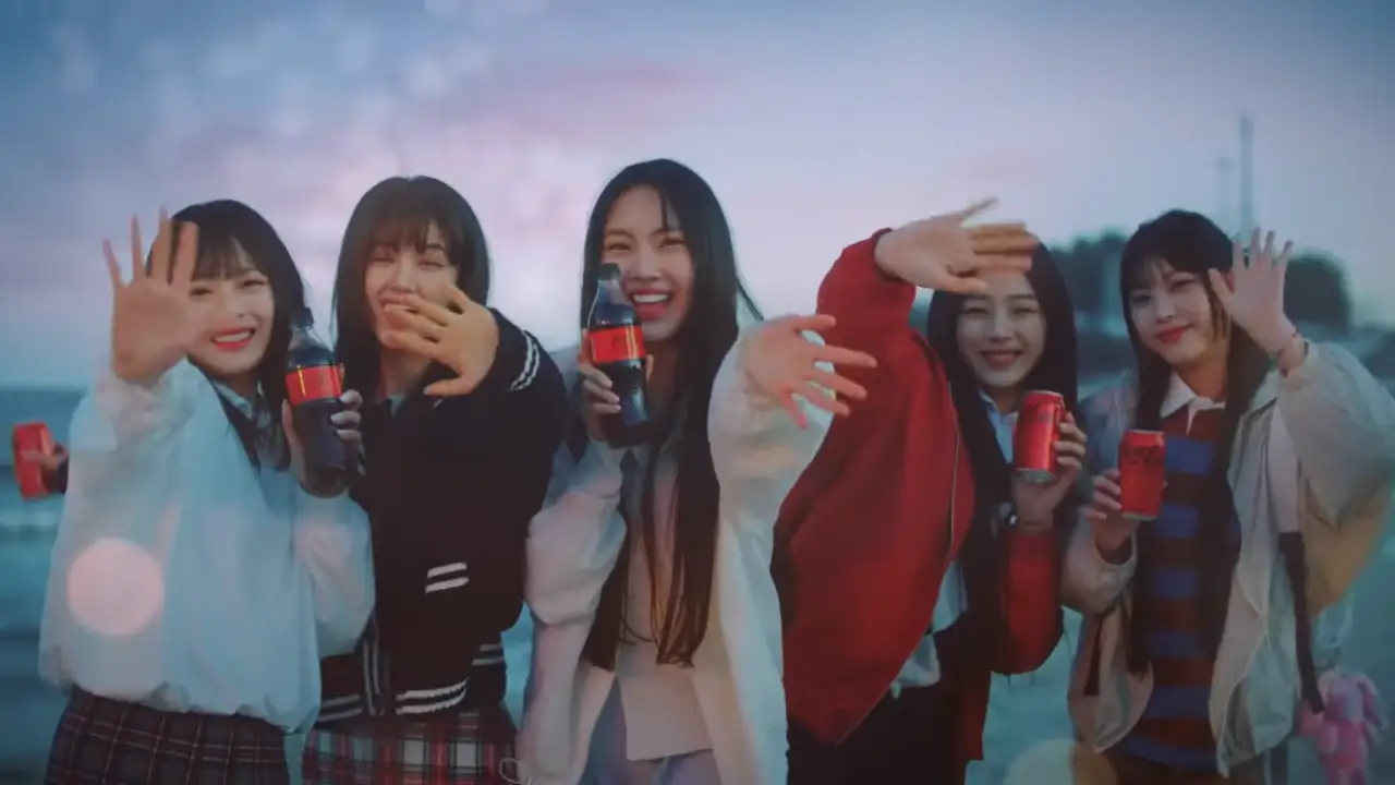 NewJeans Zero Coca-Cola collaboration music video