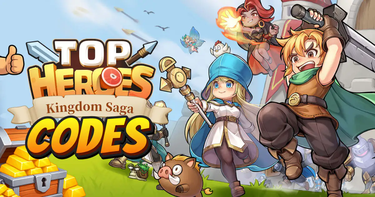 top heroes gift code