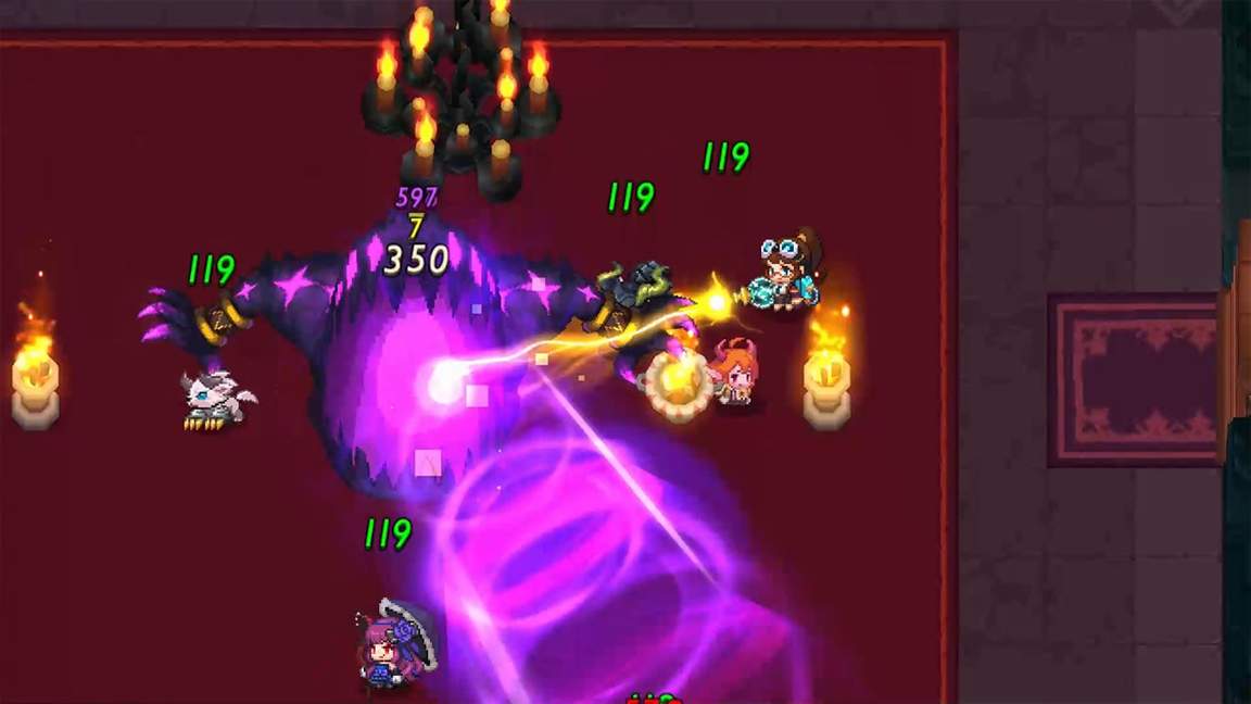 Guardian Tales adventure on Nintendo Switch
