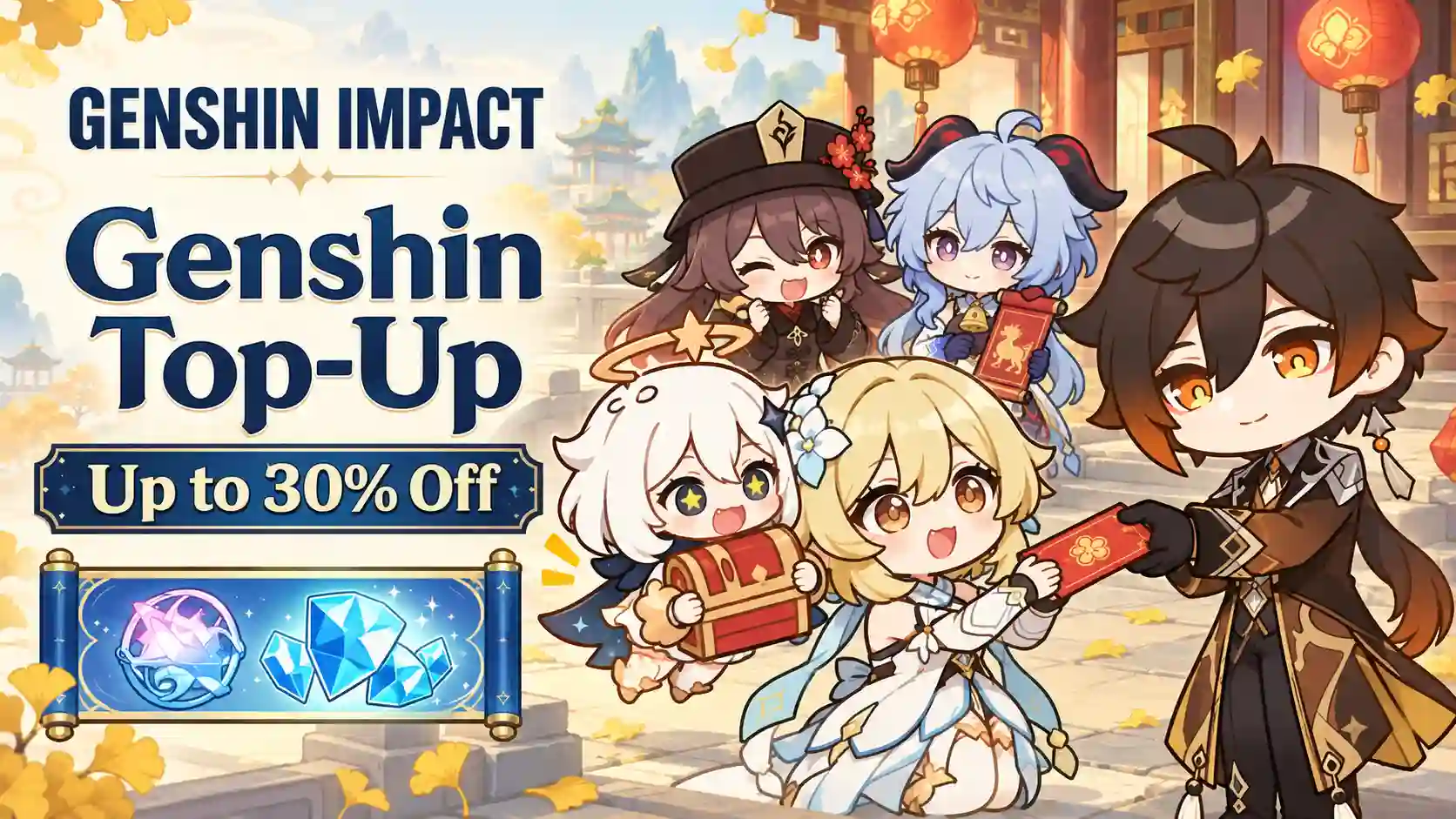 Genshin Impact Genesis Crystals top up