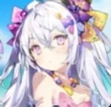 Portrait of Azusa (Swimsuit) from Blue Archive