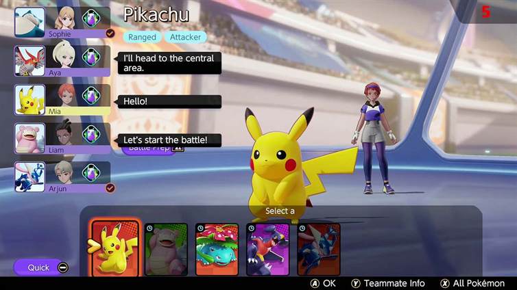 Pokémon UNITE screenshot 2