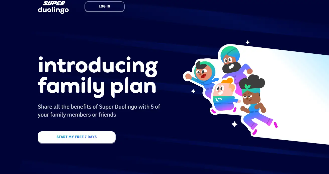 Duolingo Family Plan