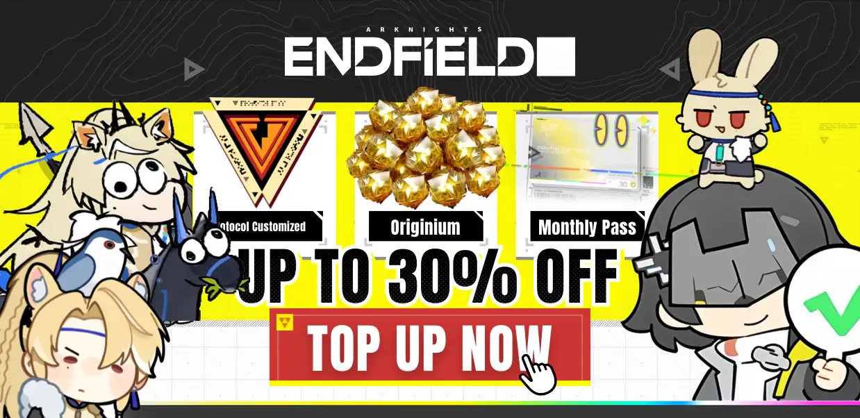 top up Arknights: Endfield