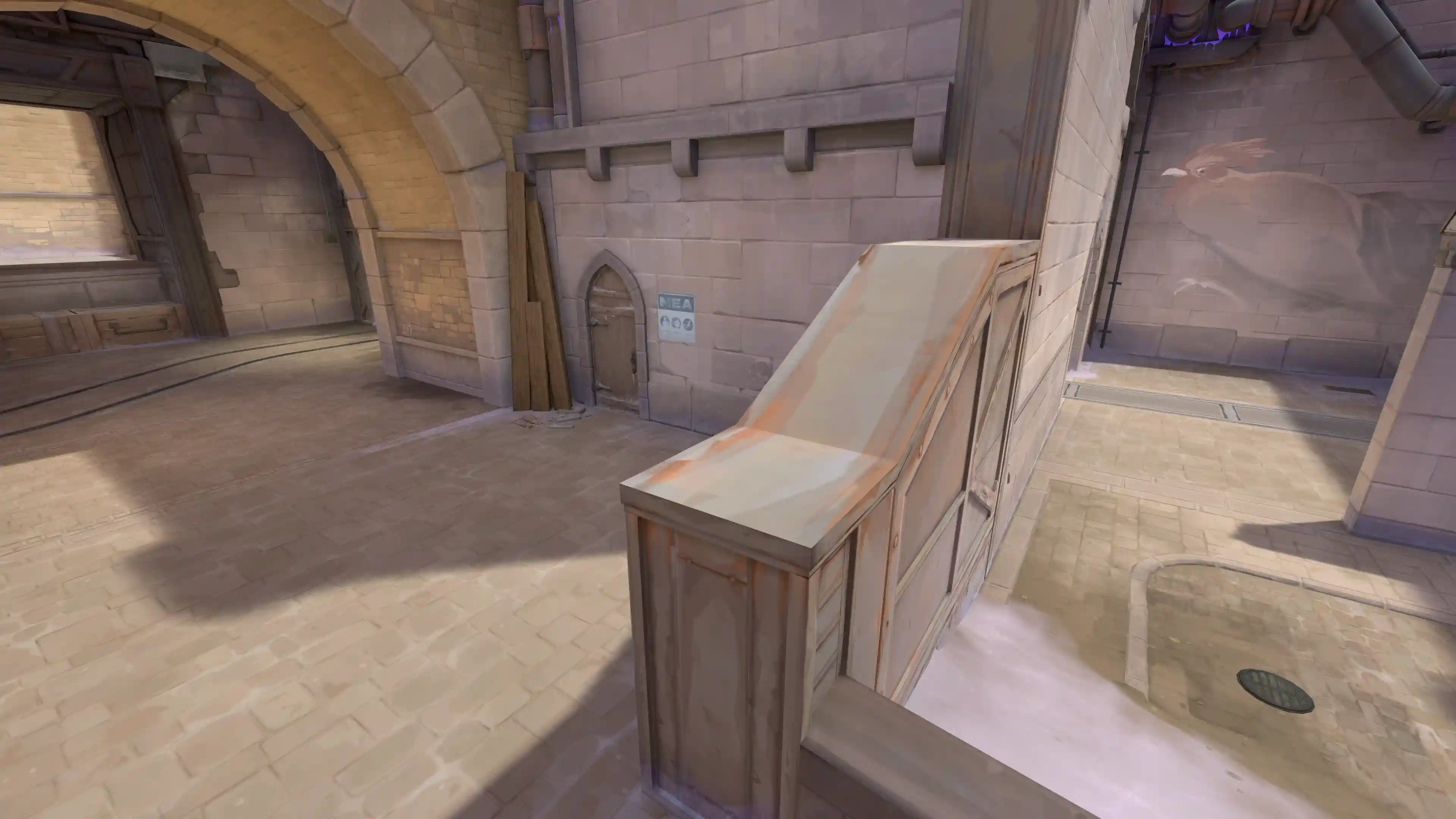 Corrode Mid half wall and passage after the Patch 13.08 changes