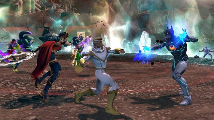 DC Universe Online gameplay on Nintendo Switch
