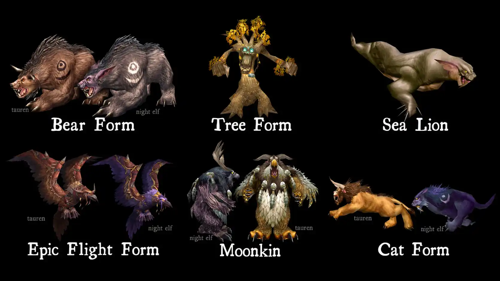warcraft classes