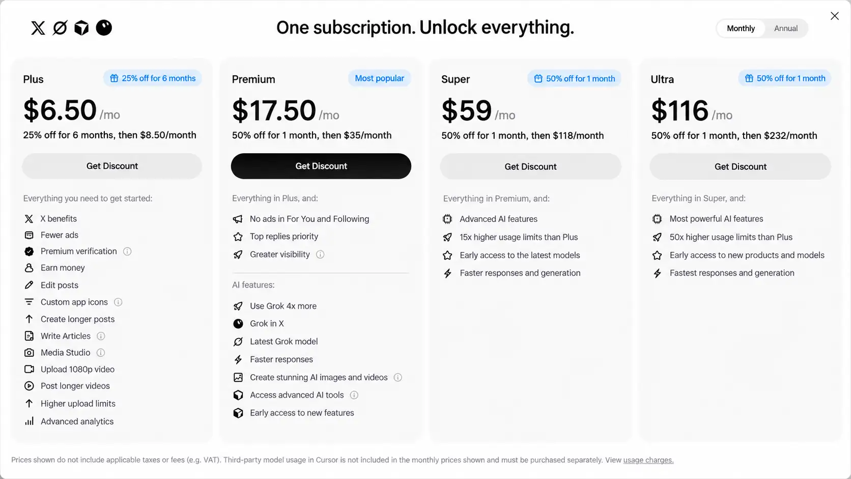 how to get x premium for free