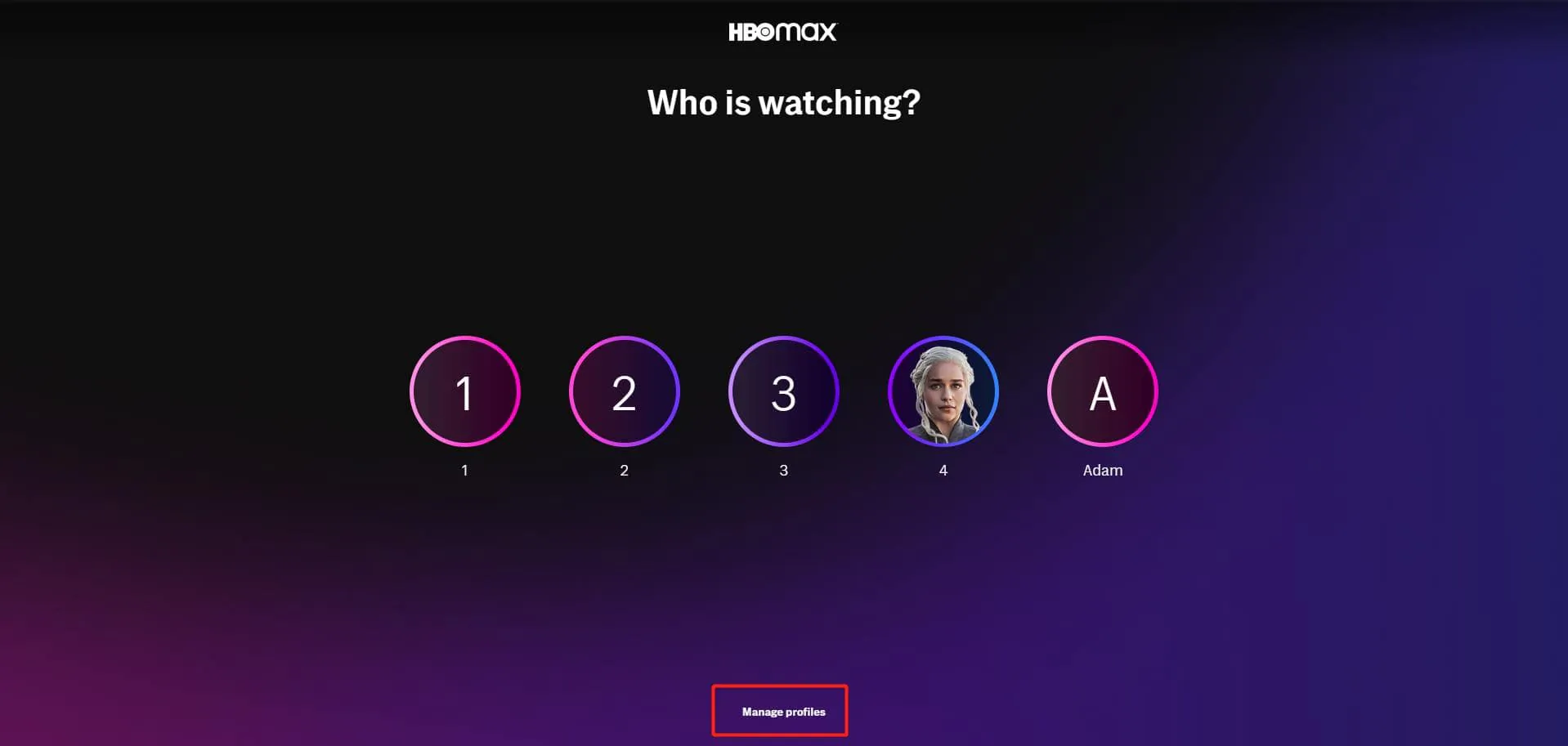 HBO Max simultaneous streams
