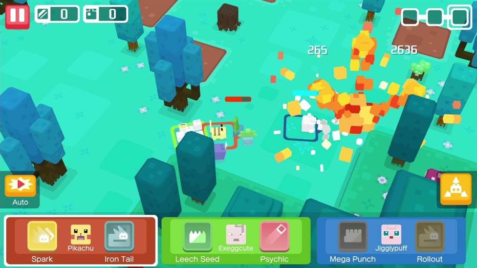 Pokémon Quest expedition on Nintendo Switch