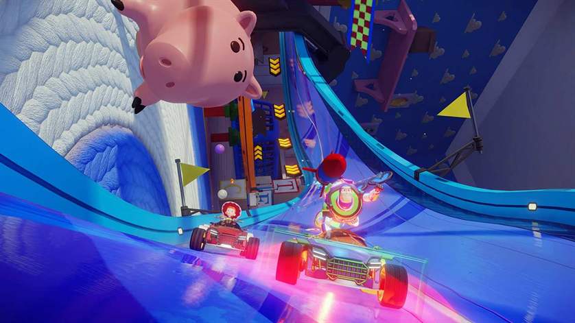 Disney Speedstorm race on Nintendo Switch