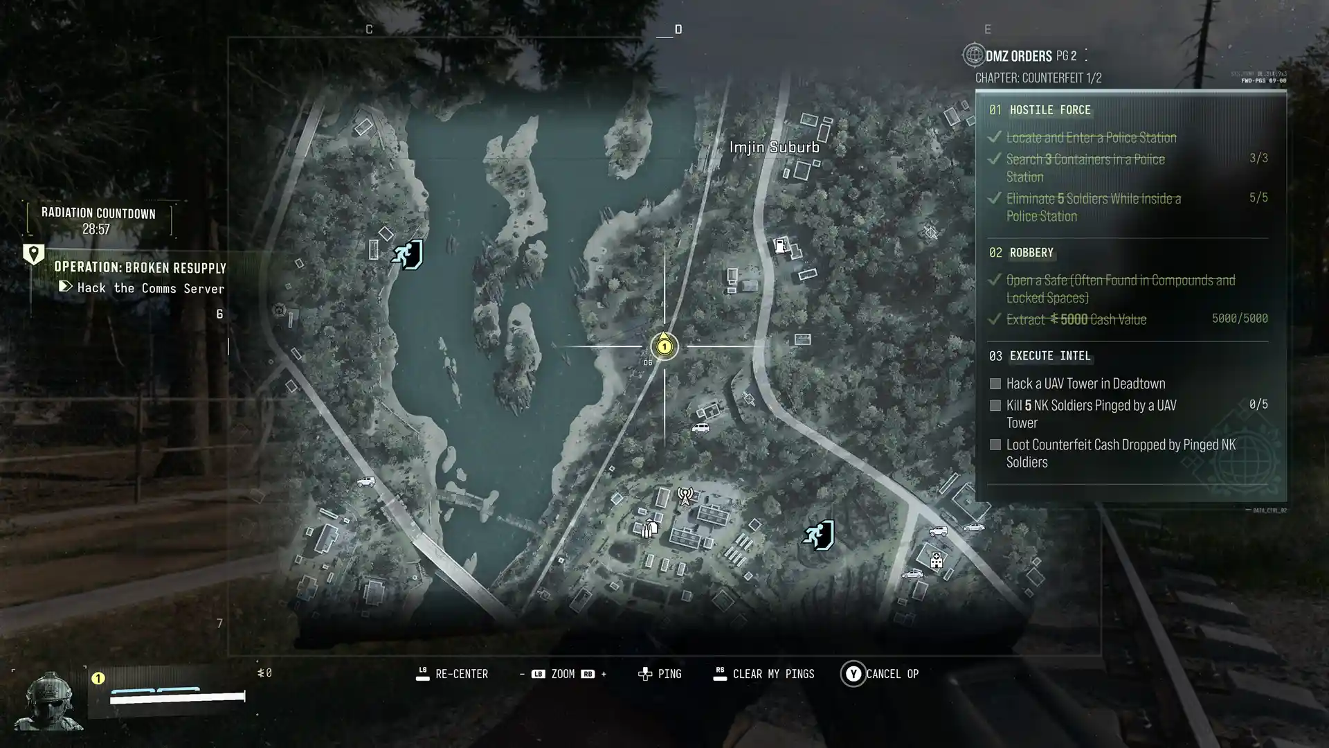 MW4 DMZ Hajin map points of interest