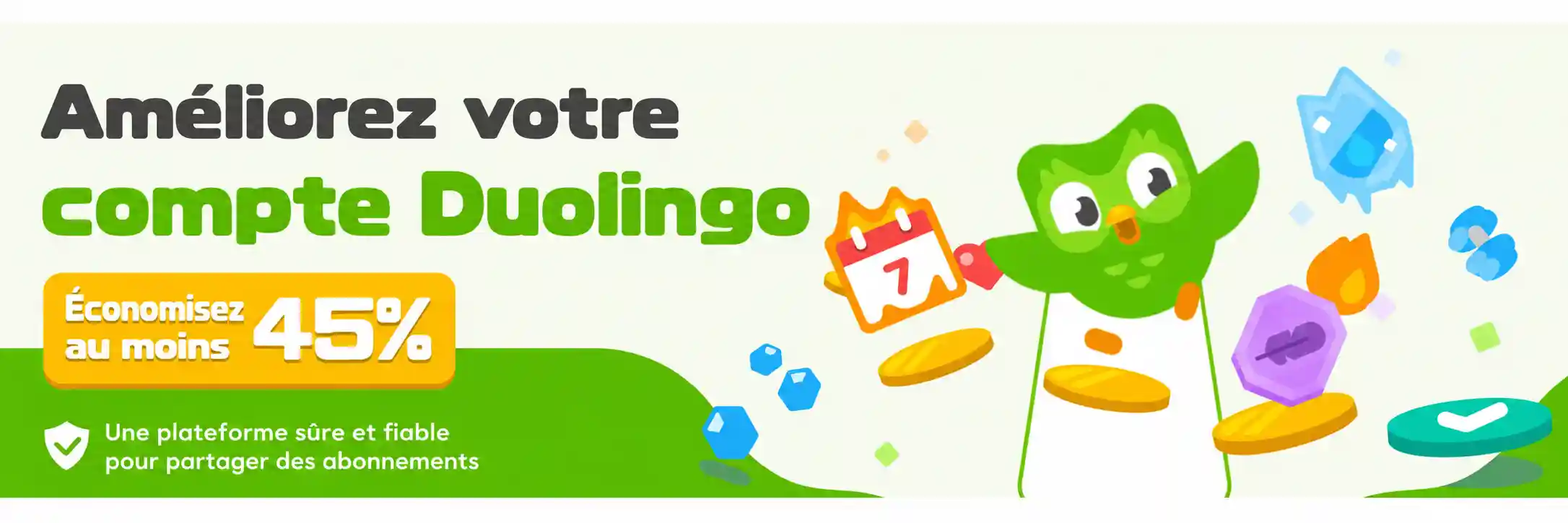 Comprar una cuenta de Duolingo