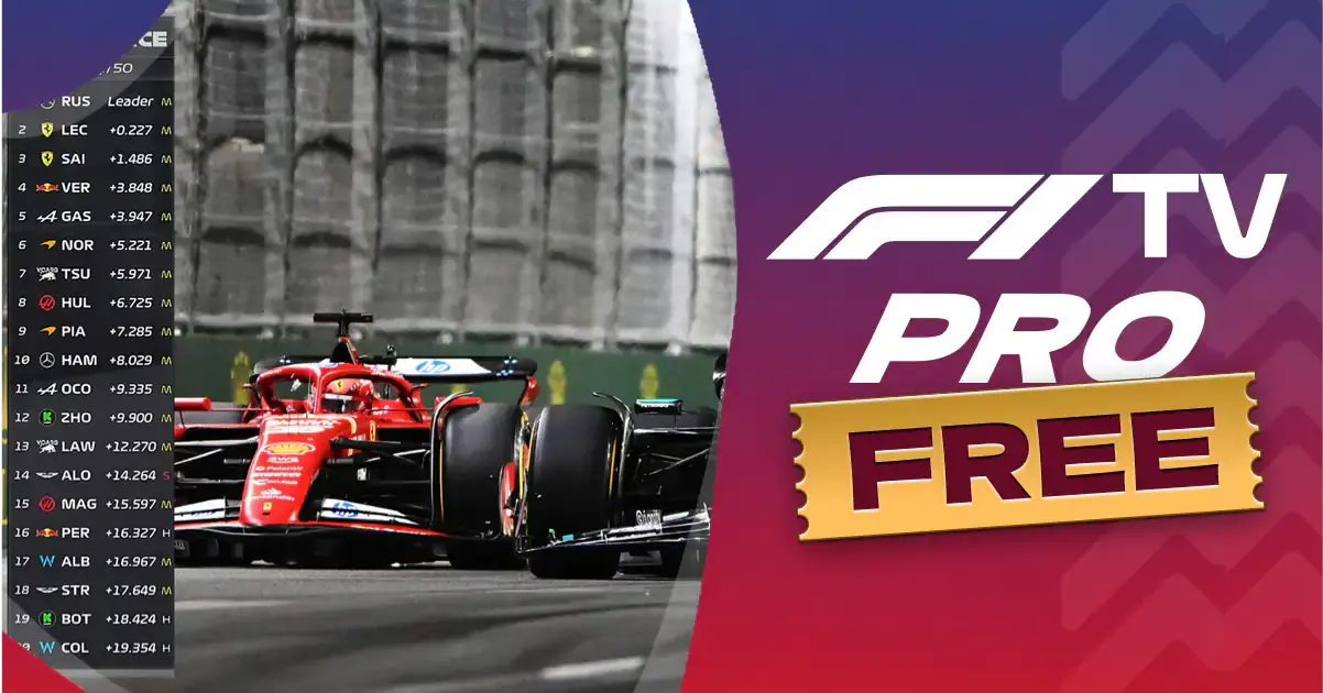 f1 tv pro free