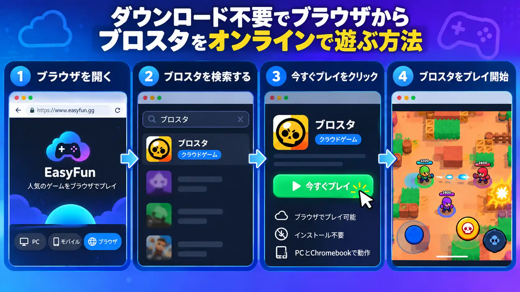 Brawl Stars ダウンロード不要