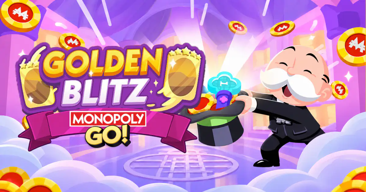 monopoly go golden blitz schedule
