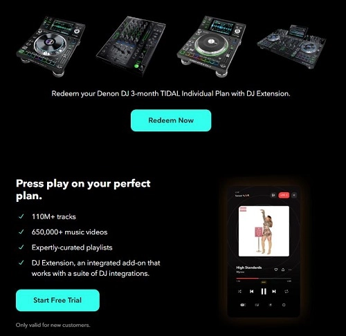 tidal music trial