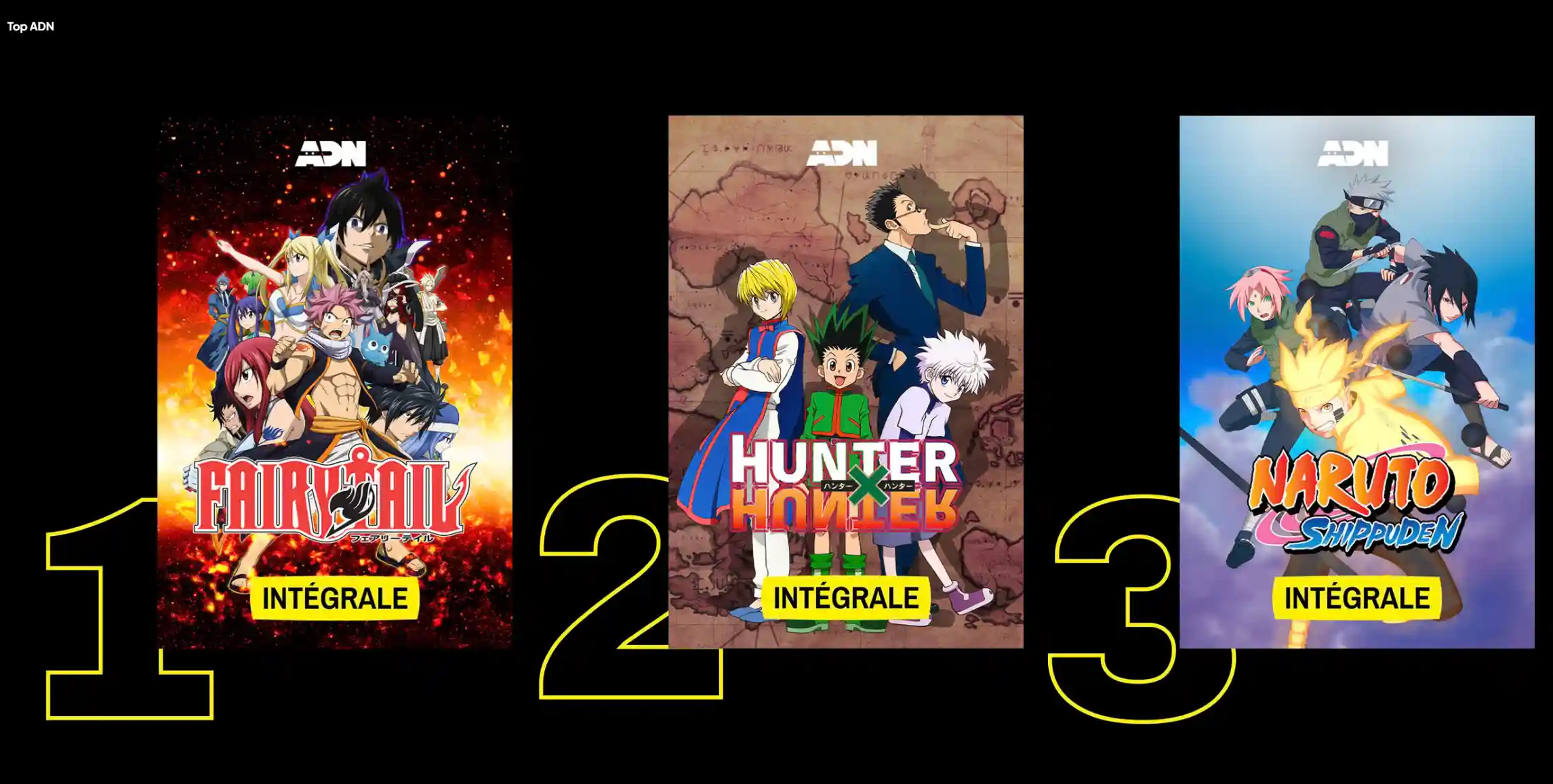 Espace ADN sur M6+ : sélection de séries d’animation japonaise